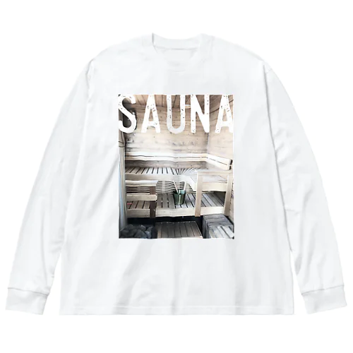 本場のサウナ Big Long Sleeve T-Shirt