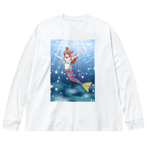 アクシスベストトゥルース「人魚姫」 ビッグシルエットロングスリーブTシャツ