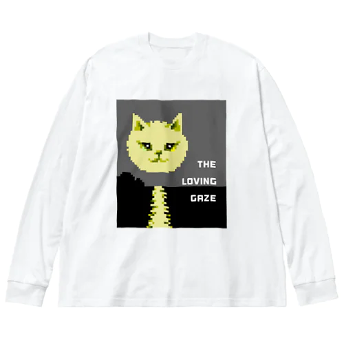 ドット絵　ねこねこムーン Big Long Sleeve T-Shirt