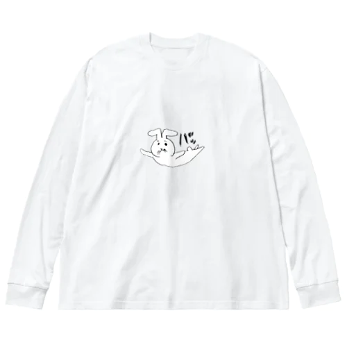 pg_バッ Big Long Sleeve T-Shirt