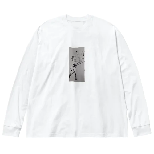 ギャグ丸 Big Long Sleeve T-Shirt