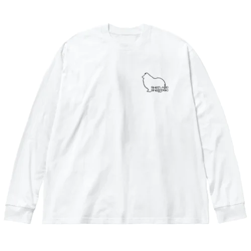 シェルティ 루즈핏 롱 슬리브 티셔츠