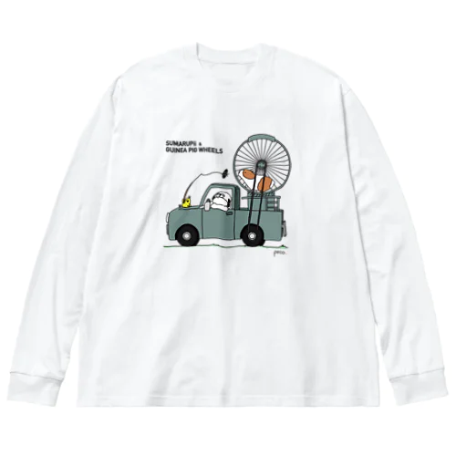 スマルピーとモルモットカー Big Long Sleeve T-Shirt