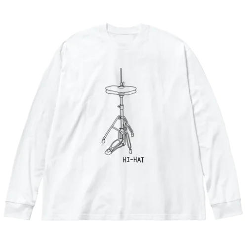 ハイハット Big Long Sleeve T-Shirt