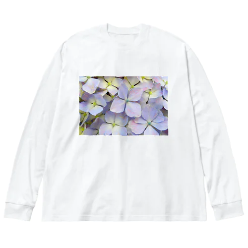 hydrangea Big Long Sleeve T-Shirt