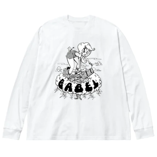 "BABEL" ビッグシルエットロングスリーブTシャツ