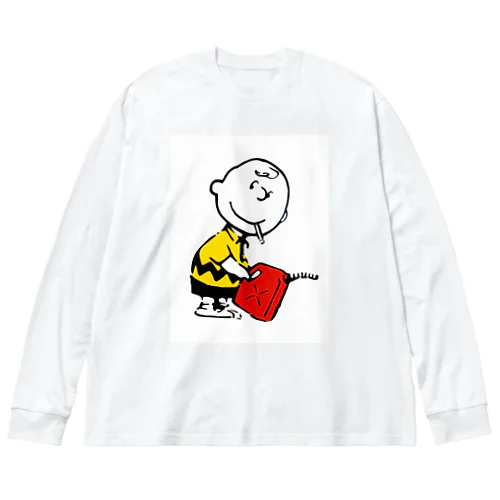 Charlie Brown Firestarter ビッグシルエットロングスリーブTシャツ