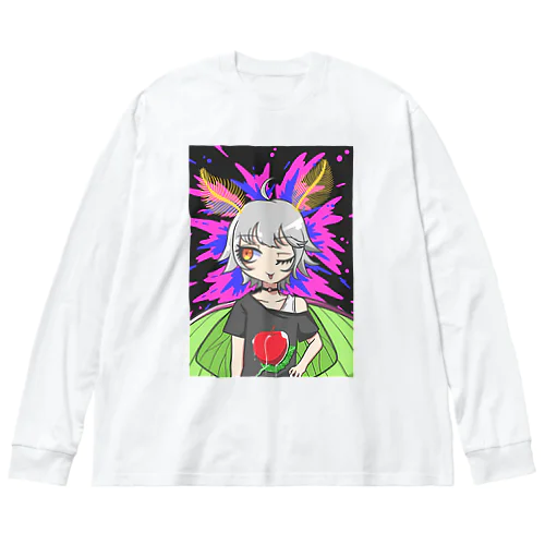 変態少女〈オオミズアオ〉 Big Long Sleeve T-Shirt