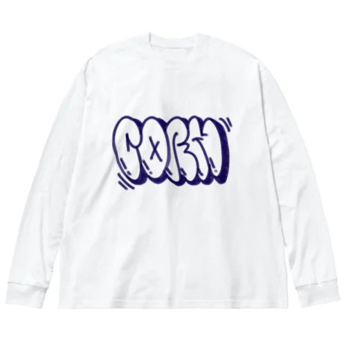 Corn ビッグシルエットロングスリーブTシャツ