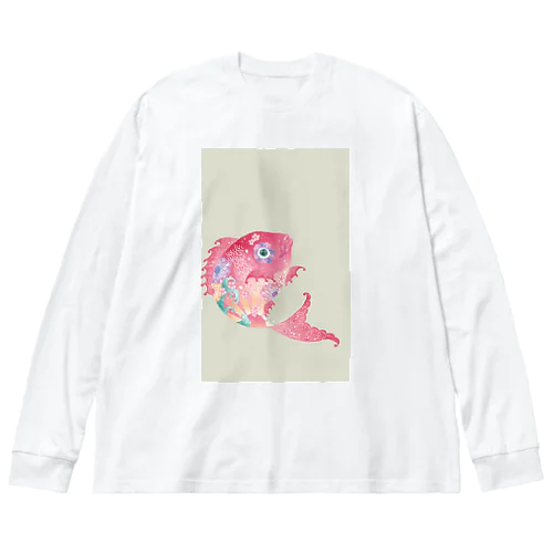花鯛 ビッグシルエットロングスリーブTシャツ