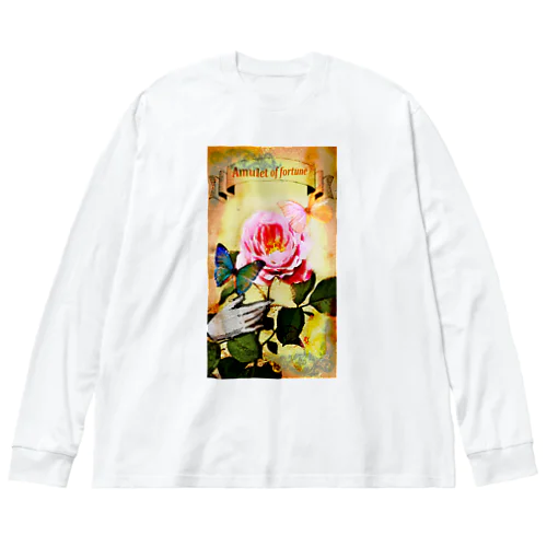 運命のお守り/ヴィンテージローズ Big Long Sleeve T-Shirt