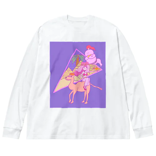 熱帯夜 Big Long Sleeve T-Shirt