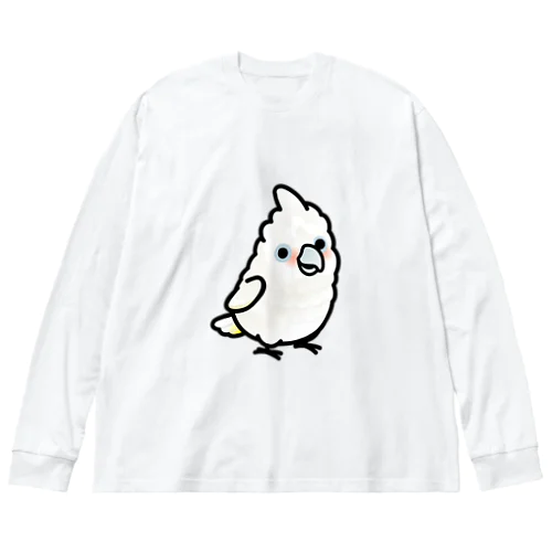 Chubby Bird シロビタイムジオウム Big Long Sleeve T-Shirt