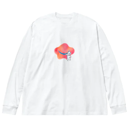 梅にゃい Big Long Sleeve T-Shirt