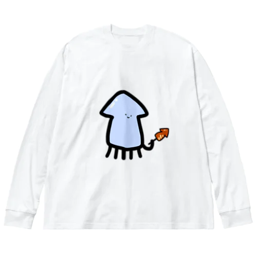 いかいかが。 ビッグシルエットロングスリーブTシャツ