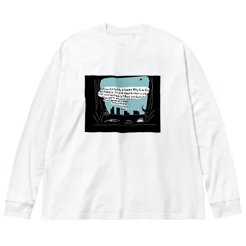 NIGHT Big Long Sleeve T-Shirt