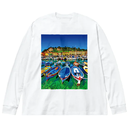 フランス コート・ダジュール Big Long Sleeve T-Shirt