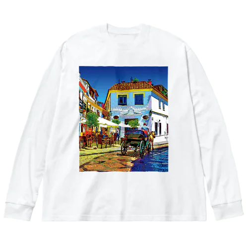 スペイン コルドバの街角 Big Long Sleeve T-Shirt