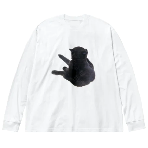 ねこのぷー ビッグシルエットロングスリーブTシャツ