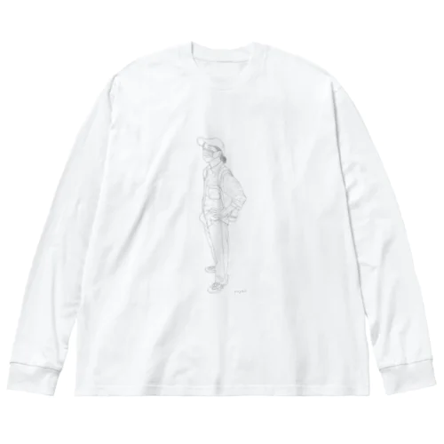 ゆうや Big Long Sleeve T-Shirt