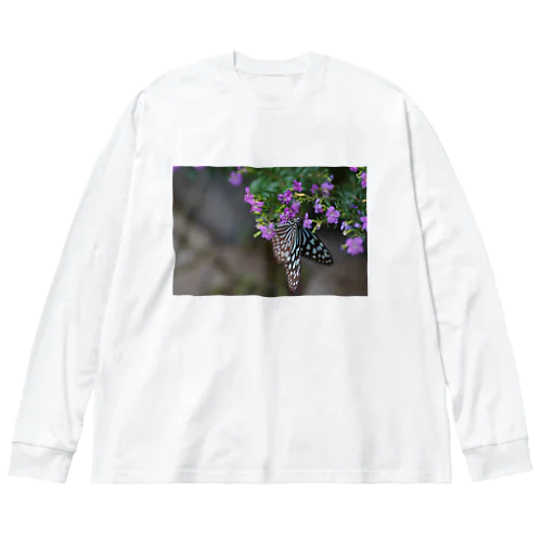 リュウキュウアサギマダラ Big Long Sleeve T-Shirt