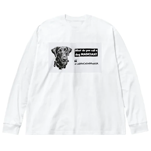 Labracadabrador ビッグシルエットロングスリーブTシャツ