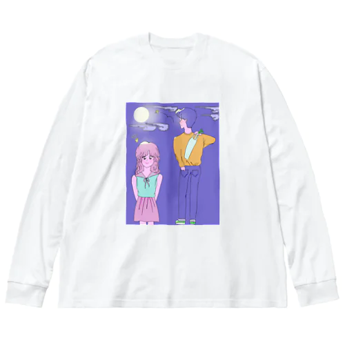 シティポップ Big Long Sleeve T-Shirt