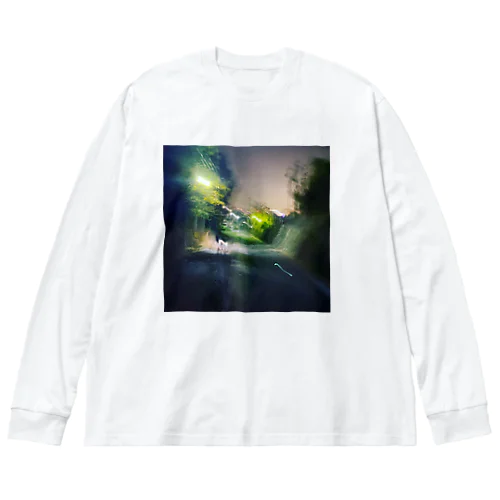 エモいチャリ走住職T Big Long Sleeve T-Shirt