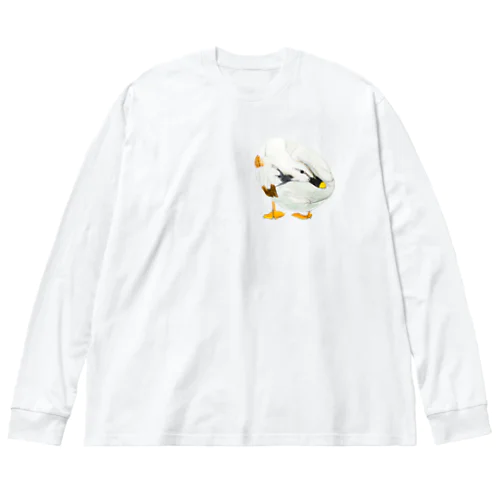 カモ ビッグシルエットロングスリーブTシャツ