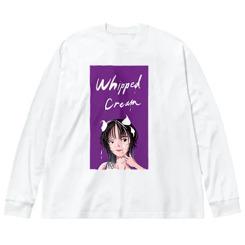 whipped cream Big Long Sleeve T-Shirt