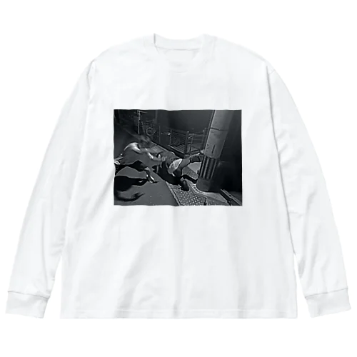 turbo山下 Big Long Sleeve T-Shirt