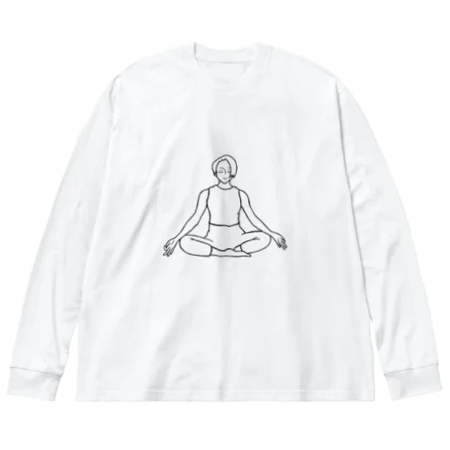 スカーサナ(mono) Big Long Sleeve T-Shirt