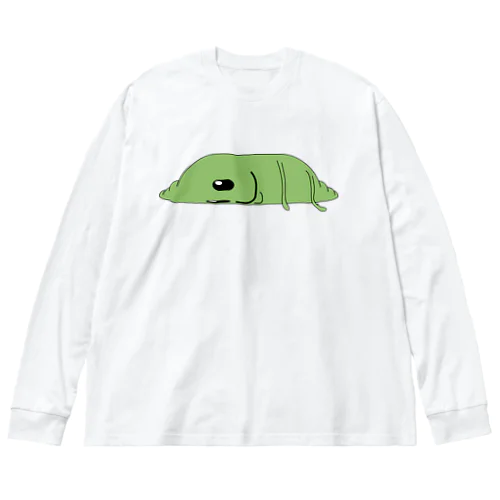 名前なし_ライトグリーン Big Long Sleeve T-Shirt