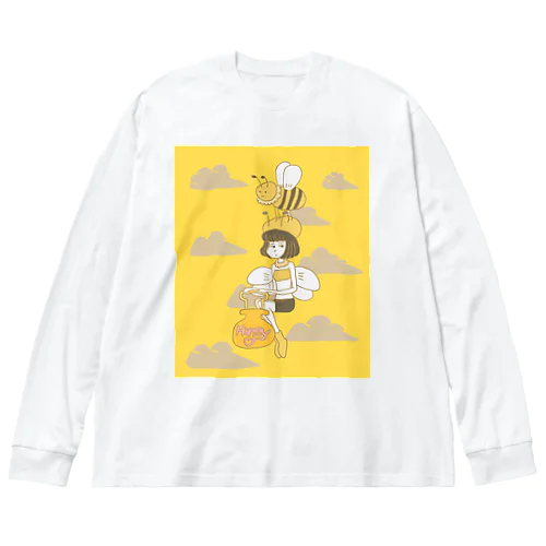 運んでもらうスタイル Big Long Sleeve T-Shirt