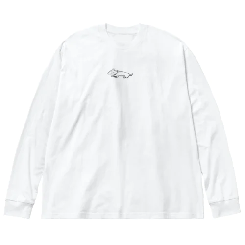 母の描いたいきものです Big Long Sleeve T-Shirt