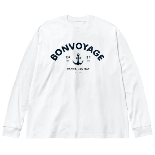 BON VOYAGE ビッグシルエットロングスリーブTシャツ