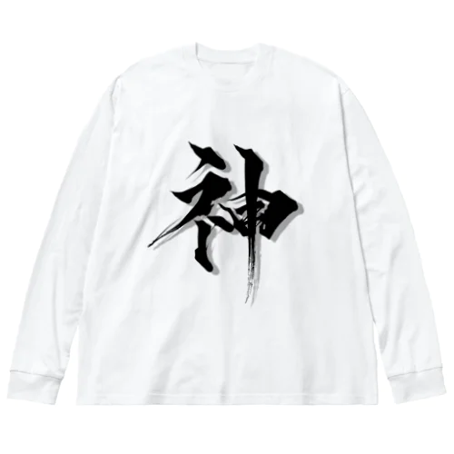 阪神タイガース　神　虎 Big Long Sleeve T-Shirt