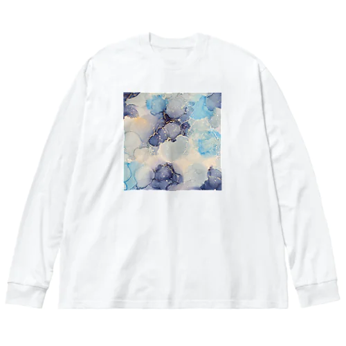 ふる雨 ビッグシルエットロングスリーブTシャツ