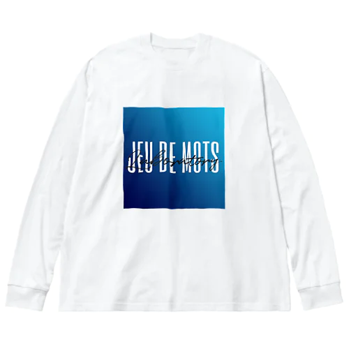 Jeu de mots laboratory ビッグシルエットロングスリーブTシャツ