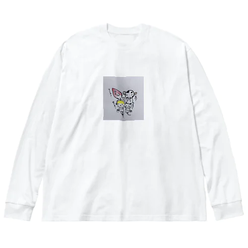 アニマル1 ビッグシルエットロングスリーブTシャツ