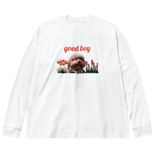 good boy ビッグシルエットロングスリーブTシャツ