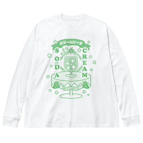 メロンクリームソーダ Big Long Sleeve T-Shirt