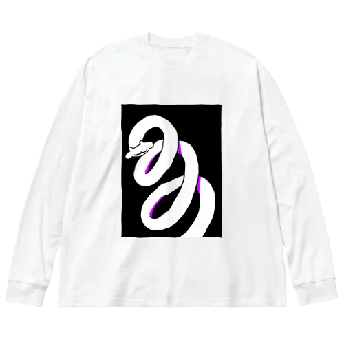 ぐるぐるキリン１ Big Long Sleeve T-Shirt