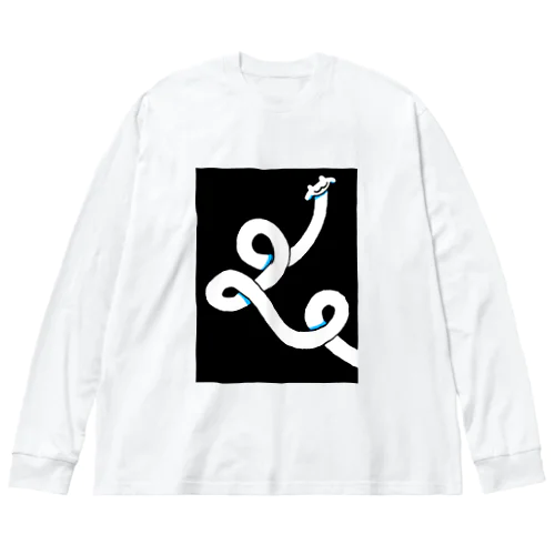 ぐるぐるキリン２ Big Long Sleeve T-Shirt