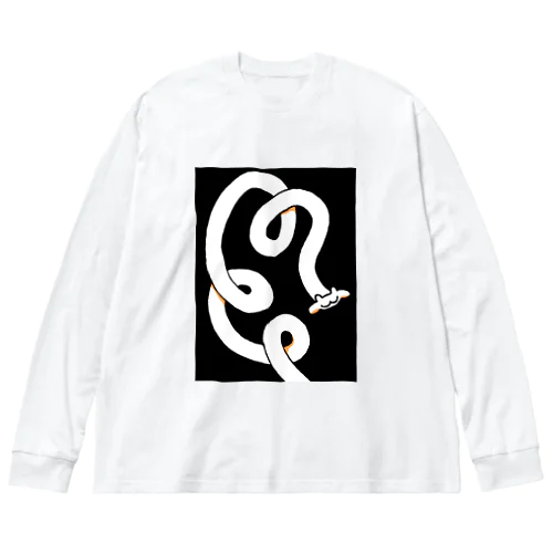 ぐるぐるキリン３ Big Long Sleeve T-Shirt