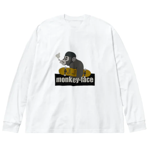 monkeyface ビッグシルエットロングスリーブTシャツ