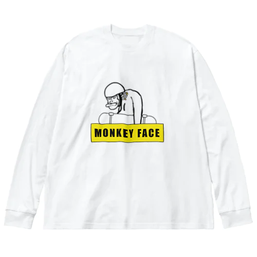 monkeyface ビッグシルエットロングスリーブTシャツ