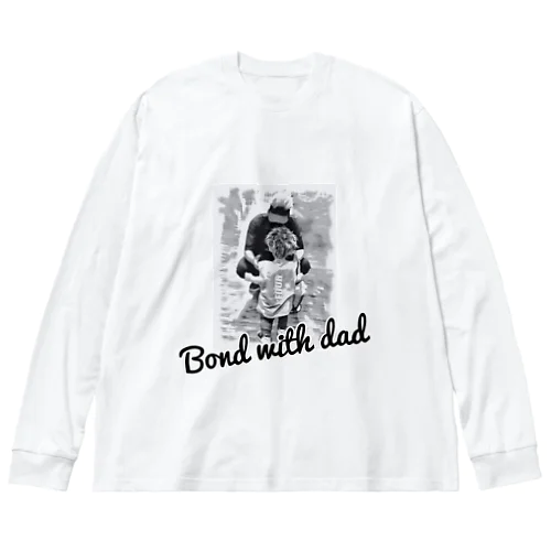 DAD&Baby ビッグシルエットロングスリーブTシャツ