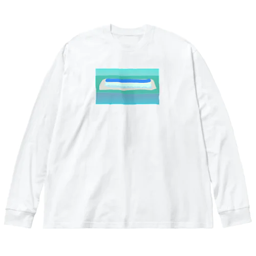 田んぼのコンポジション〜稲刈りの季節2〜 Big Long Sleeve T-Shirt