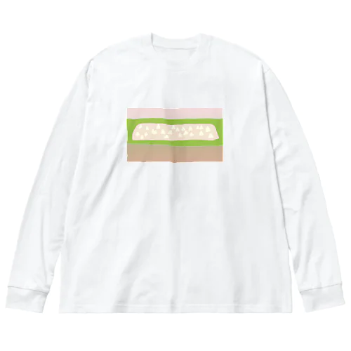 田んぼのコンポジション〜稲刈りの季節〜 Big Long Sleeve T-Shirt